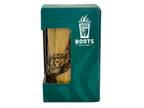 Engraved Wooden Gourd with Glass Insert, Owl