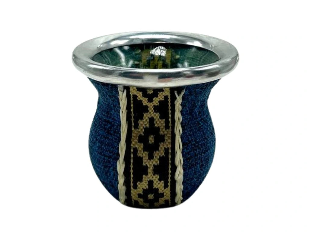 Glass Gourd With Pattern (Red, Blue, Yellow) – Navy