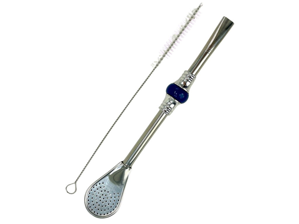 Bombilla Cuchara Set 19cm, with Cleaning Brush