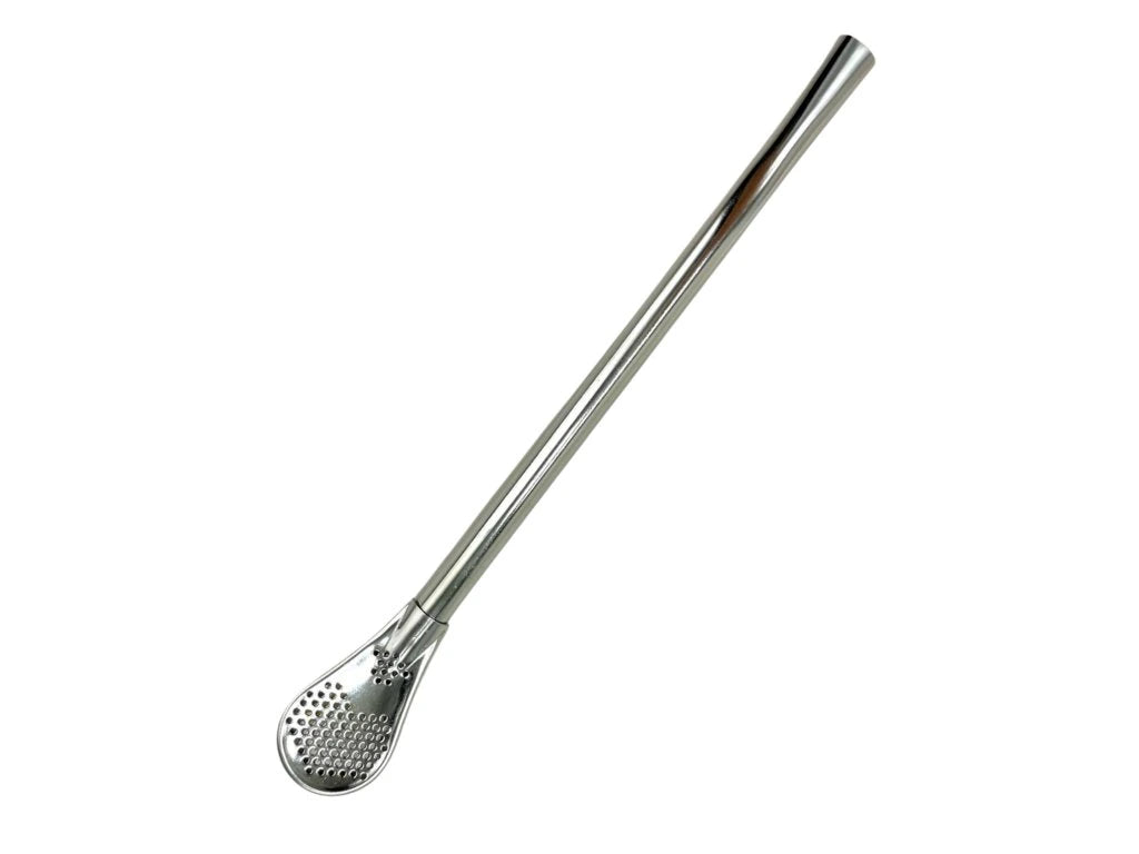 Bombilla Cuchara Flat (17,5cm) Silver
