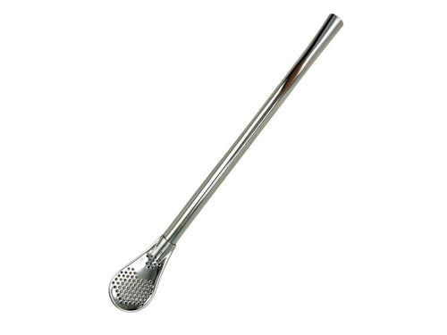 Bombilla Cuchara Flat (17,5cm) Silver
