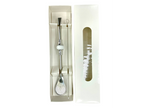 Bombilla Cuchara Set 19cm, with Cleaning Brush