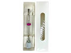 Bombilla Cuchara Set 19cm, with Cleaning Brush