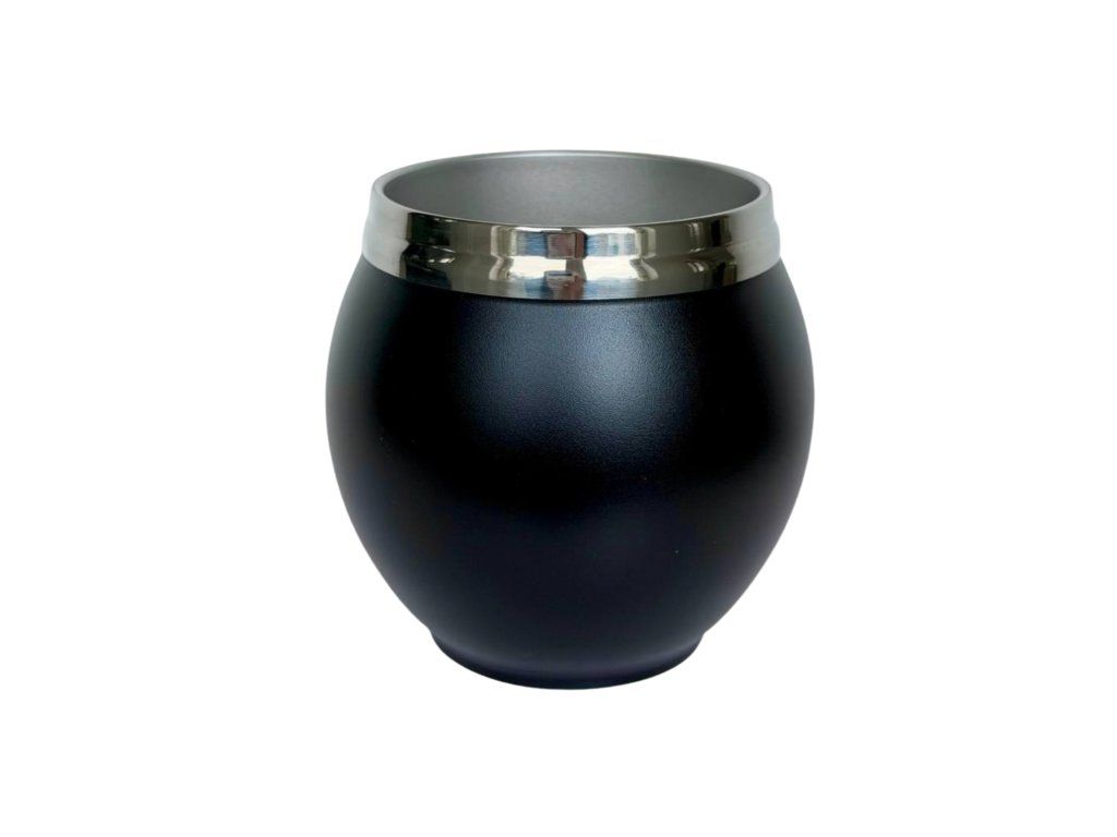 Round Stainless Steel Gourd 280 ml